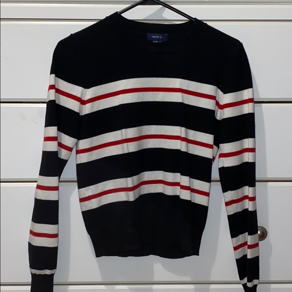 striped long sleeve shirt